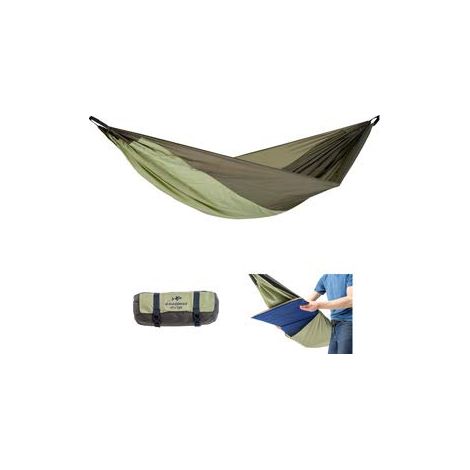 AMAZONAS AZ-1030185 Ultra-Light Silk Traveller Thermo Amaca da Escursione, Verde Oliva, Verde Oliva, Null (1/4)