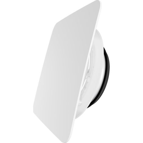Bouche de ventilation design D125 carré blanche - Discreo 125 C - 154800002 ECONOPRIME - 154800002