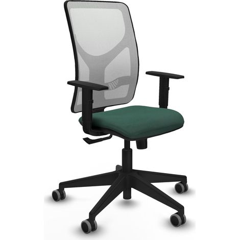 Silla ergonómica piqueras y crespo Motilla blanco malla soporte lumbar (1/2)
