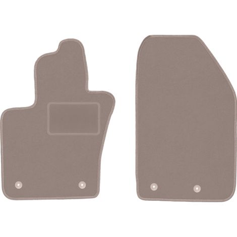 Tapis avant beiges pour : Fiat 500X crossover (2014-2018) (1/5)