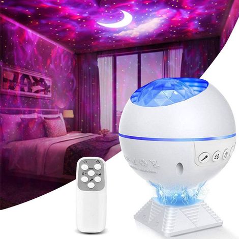 Projecteur de ciel étoilé à LED avec galaxie, veilleuse et musique. (1/5)