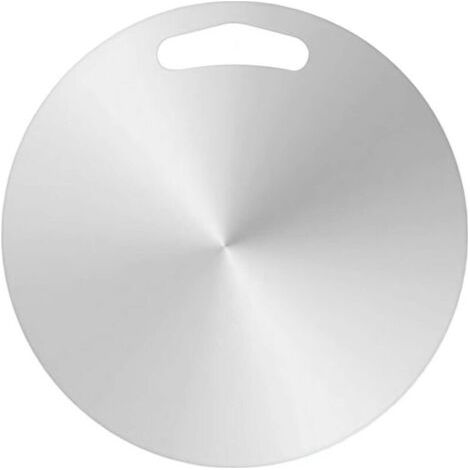 Planche à découper ronde en acier inoxydable 304, non toxique, pour la viande et les légumes, lavable au lave-vaisselle (1/4)