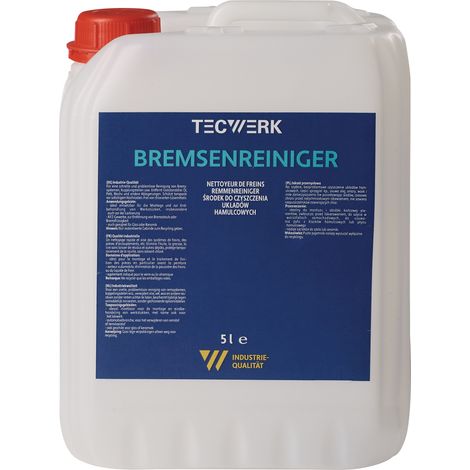 Limpiador  de  frenos  sin  acetona  bidón  de  5l  TECWERK (1/2)