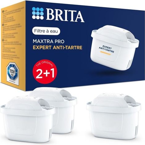 Cartuccia filtro acqua Brita Pacco da 2+1 Maxtra Pro Expert anti-calcare (1/5)