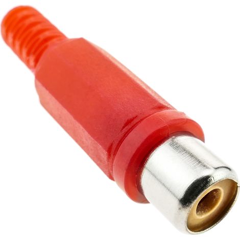 BeMatik - connecteur RCA-F (Rouge) (1/5)