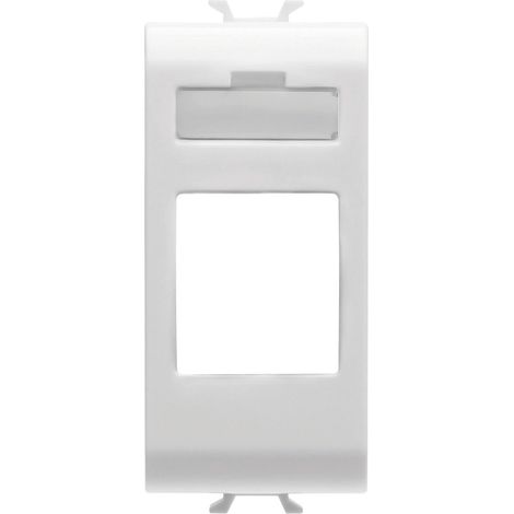 ENJOLIVEUR PRISE RJ45 BLANC SAT. GEWISS GW15431