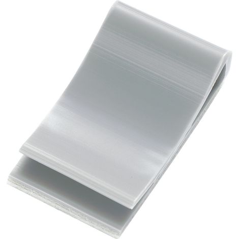 TRU COMPONENTS FCC-10 Befestigungssockel  543119   für Flachbandkabel Hellgrau 1 St.