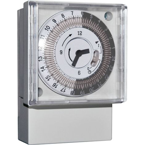 [NEUWERTIG] B-Ware Wallair 1 Io0017 3500 W Ip30 Zeitschaltuhr Analog Zeit Schaltuhr Uhr Tischuhr
