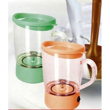 MACCHINA PER CAPPUCCINO A BATTERIA MACCHINETTA MAKER SCHIUMA MONTALATTE 500ML CASA