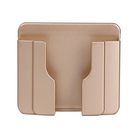 Support mural adhésif pratique pour téléphone portable, télécommande et organiseur (1/5)