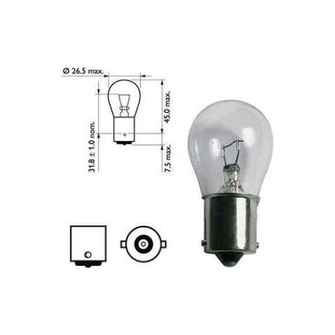 Ampoule 21W 24V pour remorque - Ampoule 21W 24V pour remorque - Ampoule 21W 24V pour remorque
