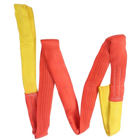 Sangle de levage sans fin en polyester 3 tonnes, élingue multicouche robuste pour palan à courroie (1/5)