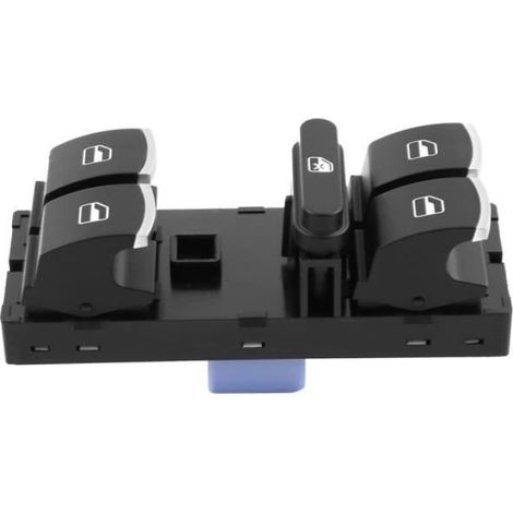 Interrupteur Lève-Vitre Électrique - Pour Volkswagen Golf Mk5 Mk6 Jetta Caddy Mk3 - Référence OE 5ND959857 - Unité (1/4)