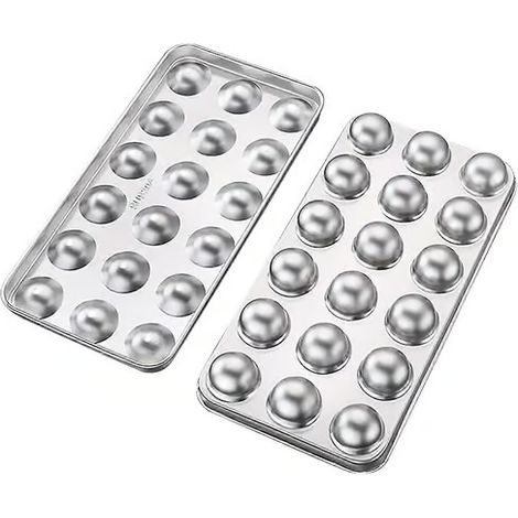 Moule à glaçons, outil à glaçons, boîte à glaçons, moule à glaçons en acier inoxydable réutilisable (1/5)