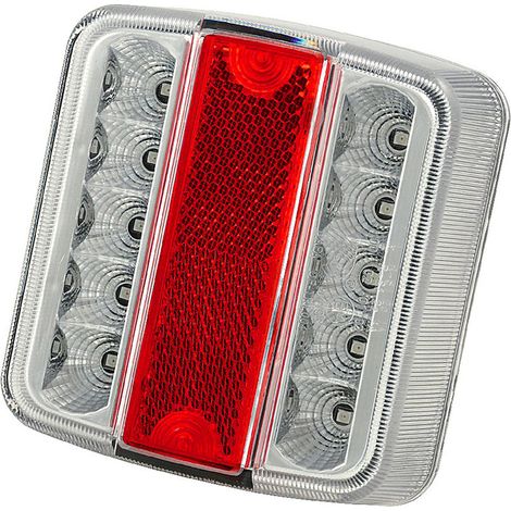 Lanterne led blanc rouge 4 fonctions (1/2)