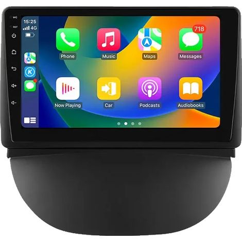 Autoradio, Lecteur Multimédia, Compatibilité Smartphone, compatible avec Renault Symbol 2003 - 2008 Sans Fil, P2CP (2 Go 32 Go) (1/2)