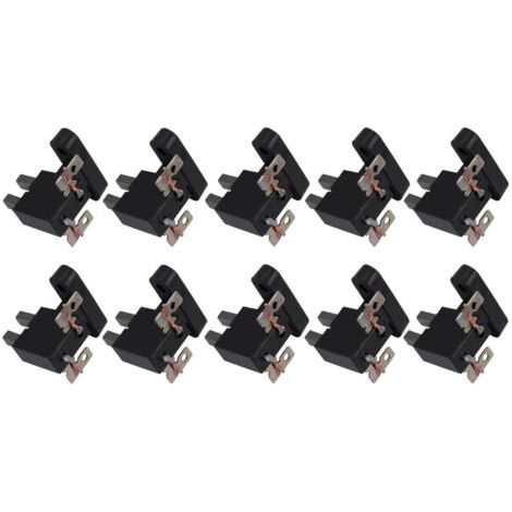 Balais de Charbon, Brosse à Charbon Universelle 10 PCS pour générateur GX390 4KW 5KW 7KW (1/5)