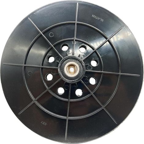 Pièce de rechange plaque disque abrasif ponceuse murale ponceuse autoportée à rallonges ponceuse plafond giraffe télescopique avec 225 mm pour 225, 225 oder 4259965 (1/5)