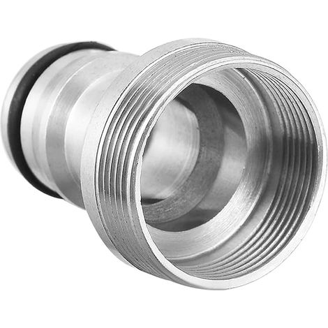 M22 Femelle Filetage Jardin Tuyau Rapide Connexion Nickelé Laiton (1/5)