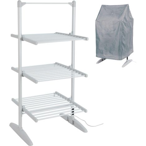 Igenix 3 Tiered Electric Heated Clothes Airer - IGHA02236S (1/4)