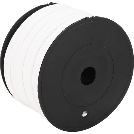 Kabelschutzhülle in Blütenblattform, innenliegend, für festen Halt, bedruckbarer Kabelschutzschlauch, weiß, 70 m Länge, 3 mm Durchmesser, 1,5 mm² (1/5)