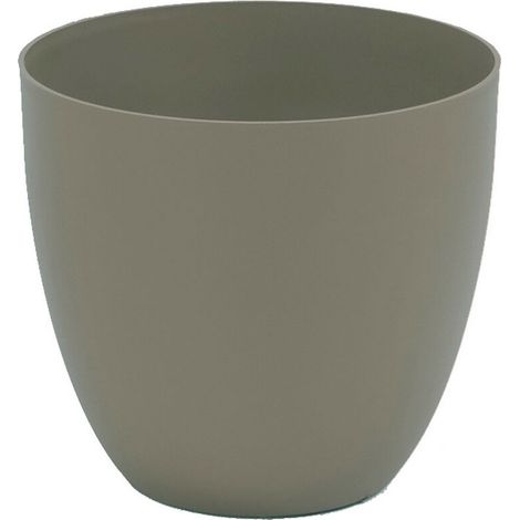 Pot Injection Modele Bol 22cm Couleur Taupe (1/3)