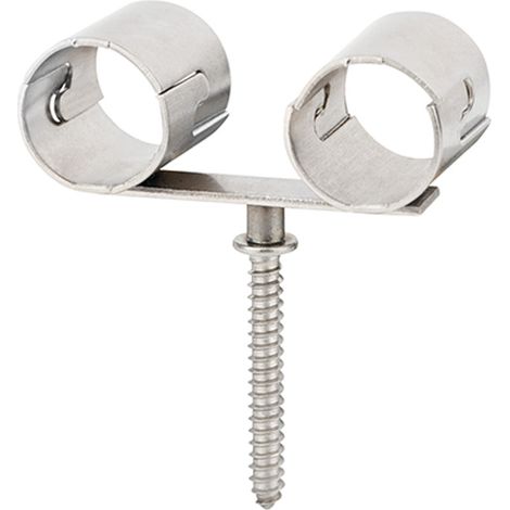 AB-ITD - FASCETTA INOX INDEXTUBE. DOPPIA. 022 ( 50 pz.)