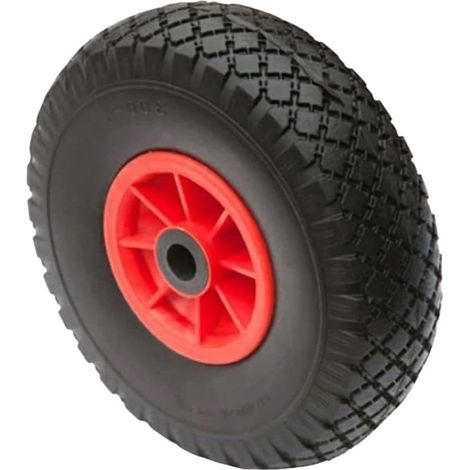 Ruota pneumatica per carrello con cuscinetto Ø260x85 mm