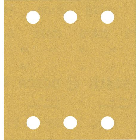 50x Feuilles abrasives EXPERT C470 à 6 trous pour ponceuses vibrantes (1/5)