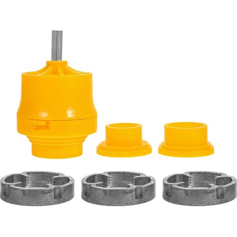 Kit de filetage pour tuyaux d eau en PVC 7 pièces outils de