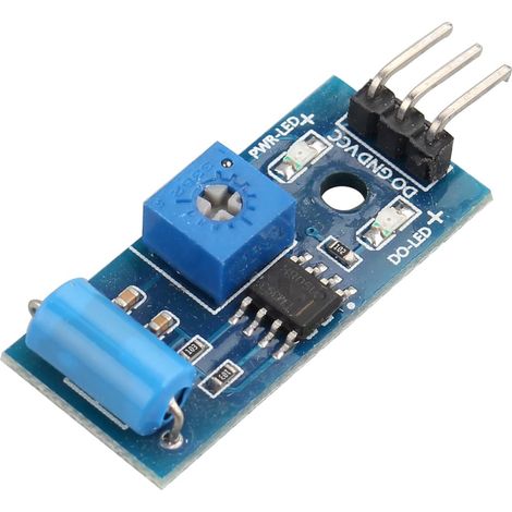 SW-420 - Module détecteur de vibration pour alarme, fermé au repos - Compatible avec Raspberry Pi Arduino (1/4)