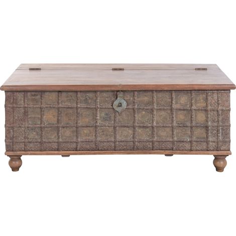 Arcon Madera Reciclada Metal 127X66X52 (1/5)
