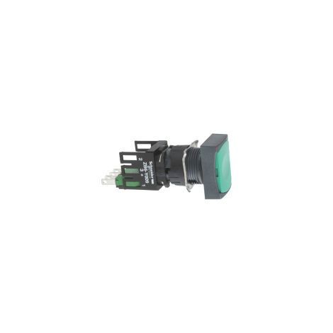 Pulsante verde Ø16 - filoghiera ad impulso - 1NO - XB6DA31B