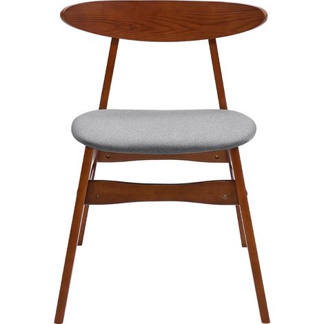 Wooden Frame Linen Chair for Dining Room (1/5)
