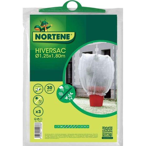 Pack 3 fundas de proteccion estampadas 1.8x2x1.25 m nortene