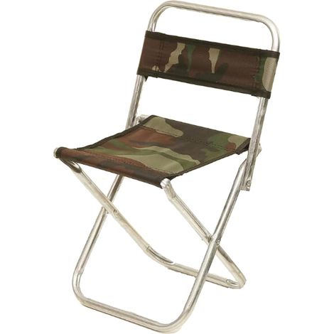 Tabouret de Camping, Chaise Portable, Mini Tabouret Pliable Tabouret de pêche, pour Adultes Pêche Randonnée (29 × 24 × 46 cm) (1/5)