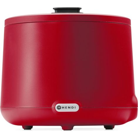 Elektrischer Thermoskessel für Suppen, Uniq 35–85 °C, 8 l, 500 W – rot (1/5)
