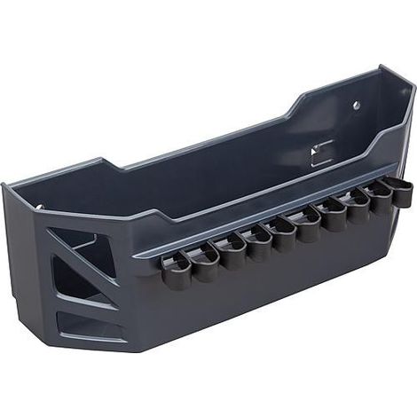 Compartiment de rangement pour outils – Boîte avec 6 compartiments – Fixation sur blocs d’aménagement de véhicules – Pour aérosols et outils – Sortimo (1/2)