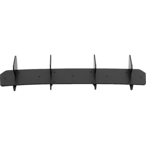 Diffuseur de pare-chocs arrière noir mat avec séparateurs latéraux, compatible avec MK7.5 2017-2020 (1/5)