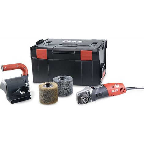 Polisseuse excentrique TRINOXFLEX BBE 14-3 110 – 1400W – Pour surfaces en métal et bois – Coffret avec accessoires (1/4)
