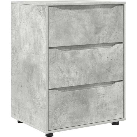 Maison Exclusive - Armadio Grigio cemento 60 x 48 x 81 cm Legno multistrato