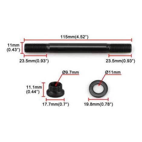 Mistubishi EVO8, EVO9 & Eclipse 94-up 4G63 engine cylinder head bolts (1/4)