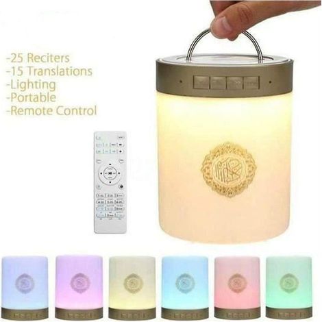 Haut-parleur tactile lumineux Coran Azan islamique/musulman (1/2)