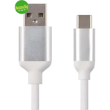 Cavo USB A-C 1 Metro Bianco EMOS SM7025W (1/2)