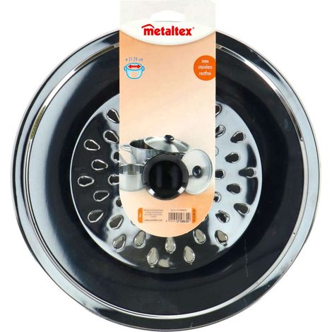 Metaltex Spritzschutzdeckel Chrom 21-29 cm