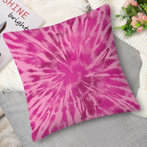 Housse de coussin tie-dye tropical (1/5)