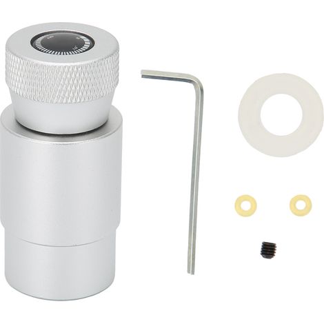 Adaptateur de remplissage CO2 avec raccord ASA et bouchon mâle 8mm pour accessoires soda argenté