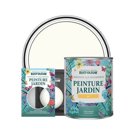 Peinture Jardin, Finition Mat - Porcelaine (1/3)