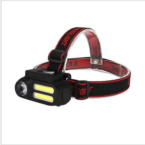 BUNTHAUS Lampe Frontale,  Torche Frontale LED Rechargeable USB Puissante, Super avec Détecteur de Mouvement, 4 Modes d'éclairage (1/5)