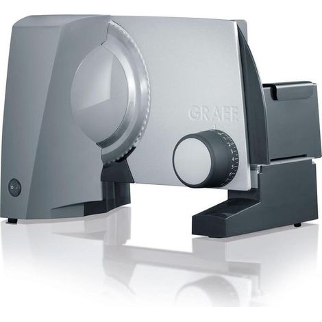 Graef G55 Trancheuse Elettrica 170 W Acciaio Inox Spessore Fino a 20 mm colore Grigio